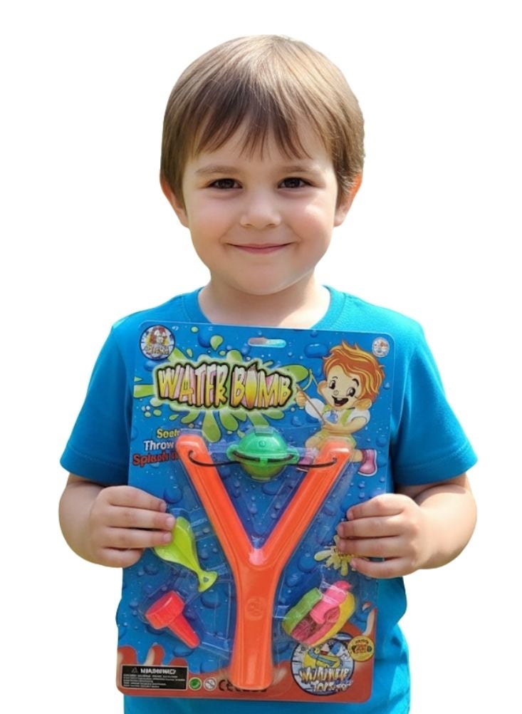 Premium Classic Y-Shape Toy Slingshot Set with Interchangeable Attachments – Fun Target Practice Game for Kids & Beginners - Image 2